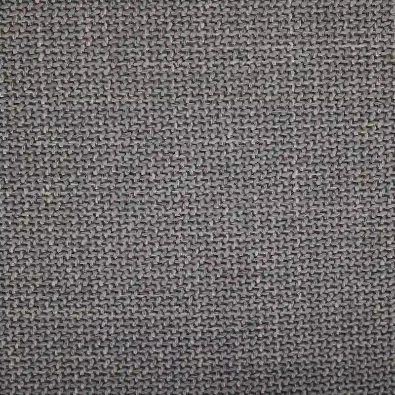 Juego de 2 sillas de comedor de lino con patas de metal, silla lateral curvada para sala de estar/comedor