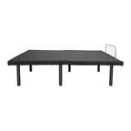 Base de cama eléctrica ajustable tamaño Queen negra antigua con control remoto