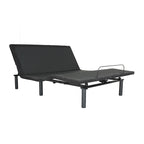 Base de cama eléctrica ajustable tamaño Queen negra antigua con control remoto