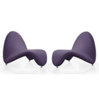 Sillón decorativo de mezcla de lana