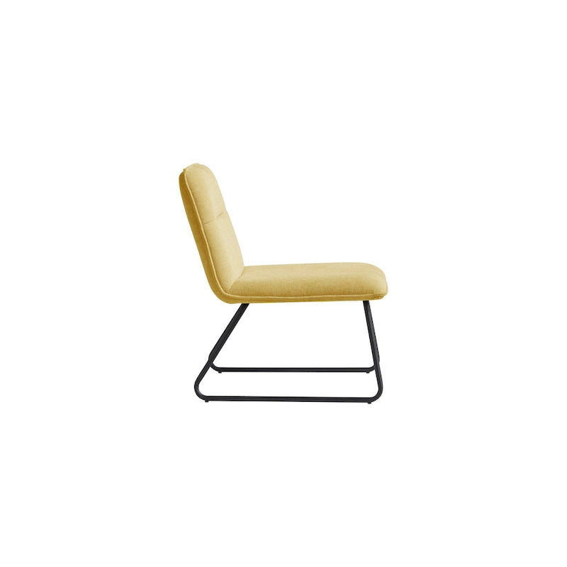 Sillón Bajo Tapizado de Tela