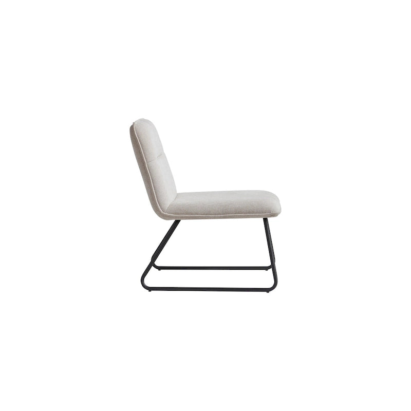 Sillón Bajo Tapizado de Tela