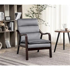 Sillón ancho de terciopelo