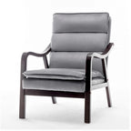 Sillón ancho de terciopelo