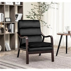 Sillón ancho de terciopelo