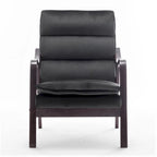 Sillón ancho de terciopelo