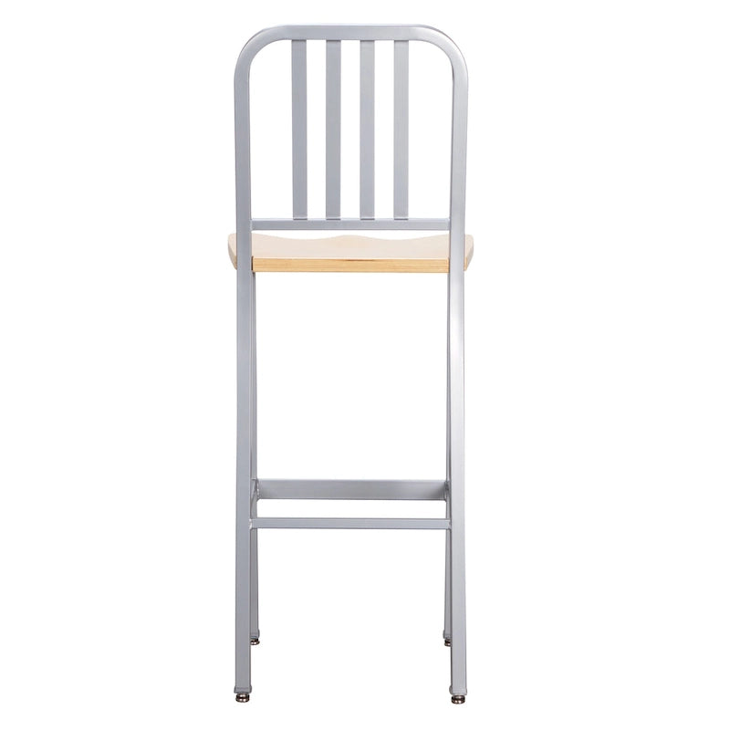 Taburete alto de metal
