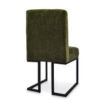 Silla de Comedor con Patas de Metal Negro