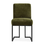 Silla de Comedor con Patas de Metal Negro