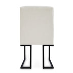 Silla de Comedor con Patas de Metal Negro