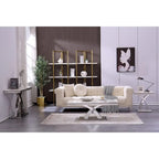 Mesa de centro moderna de 48" rectangular con base en X, mesas de centro tipo pedestal para sala de estar