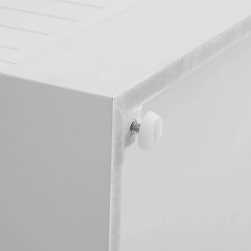 Cama de plataforma tapizada con cabecero tipo orejero