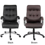Sillón Ejecutivo Acolchado de Respaldo Alto