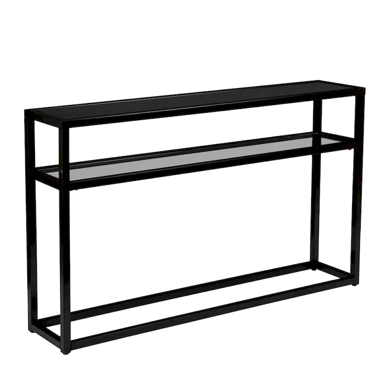 Mesa consola moderna de 50" de largo con estante
