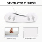 Silla de oficina ergonómica con reposapiés, giratoria y de malla para tareas de oficina