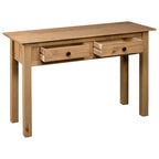 Mesa consola de madera maciza de pino