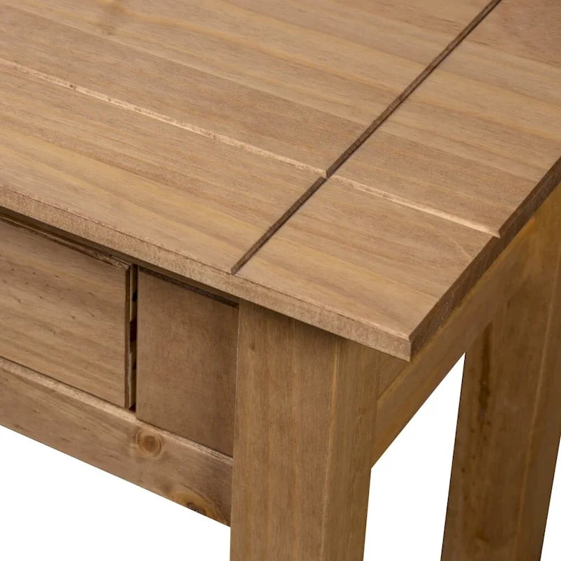 Mesa consola de madera maciza de pino