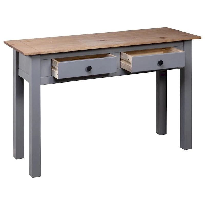 Mesa consola de madera maciza de pino