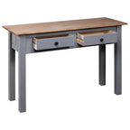 Mesa consola de madera maciza de pino