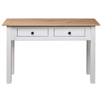 Mesa consola de madera maciza de pino