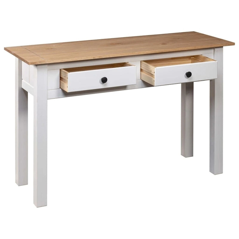 Mesa consola de madera maciza de pino