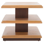 Mesa auxiliar de 2 estantes
