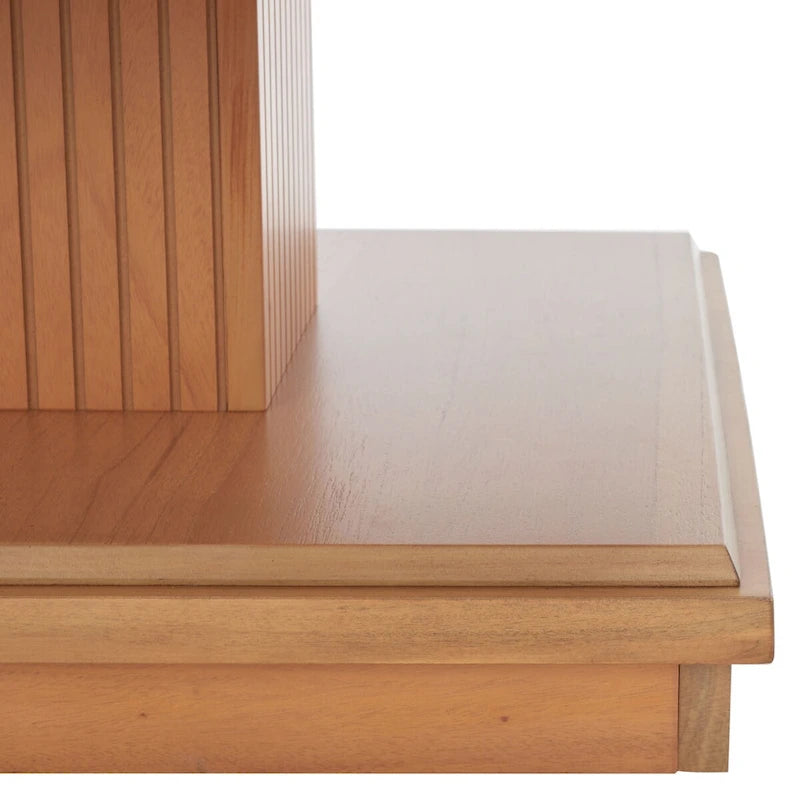 Mesa auxiliar de 2 estantes