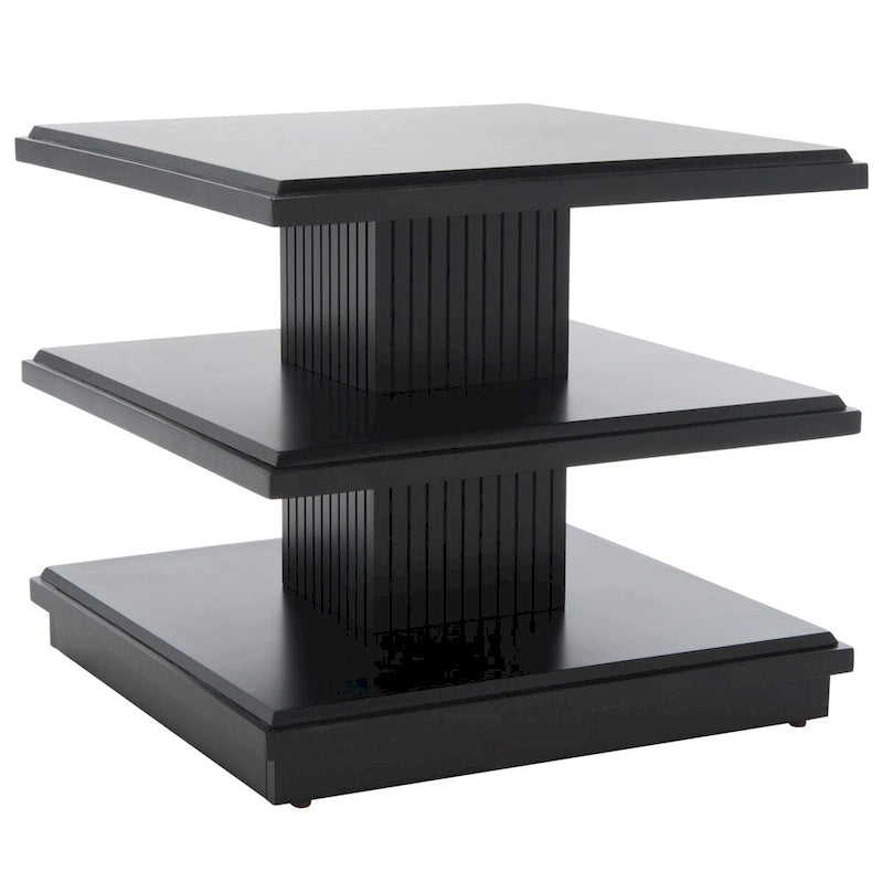 Mesa auxiliar de 2 estantes