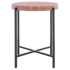 Mesa auxiliar con tablero de piedra