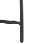 Mesa auxiliar con tablero de piedra