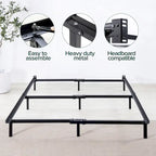 Base de cama doble Compack de 6 patas