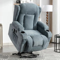 Sillón reclinable para sala de estar con bolsillo lateral