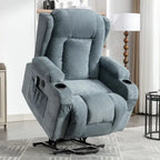 Sillón reclinable para sala de estar con bolsillo lateral