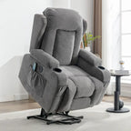 Sillón reclinable para sala de estar con bolsillo lateral