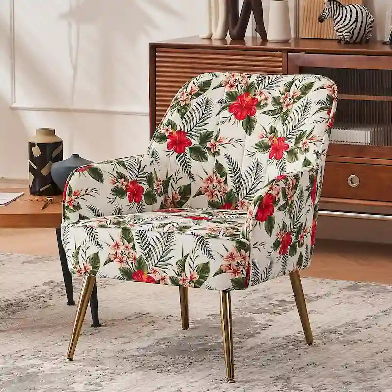 Sillón moderno con apoyabrazos anchos