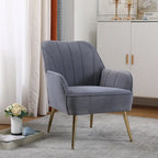 Sillón moderno con apoyabrazos anchos