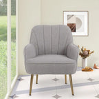 Sillón moderno con apoyabrazos anchos