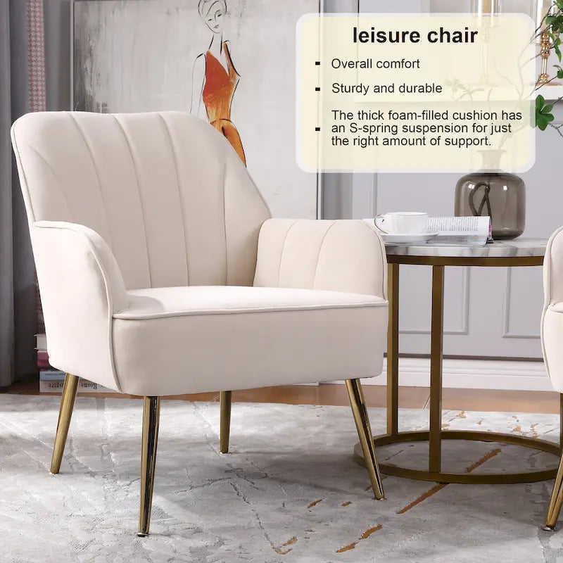Sillón moderno con apoyabrazos anchos