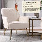 Sillón moderno con apoyabrazos anchos