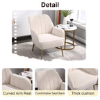 Sillón moderno con apoyabrazos anchos