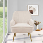 Sillón moderno con apoyabrazos anchos