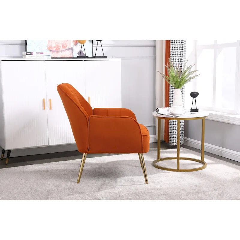 Sillón moderno con apoyabrazos anchos