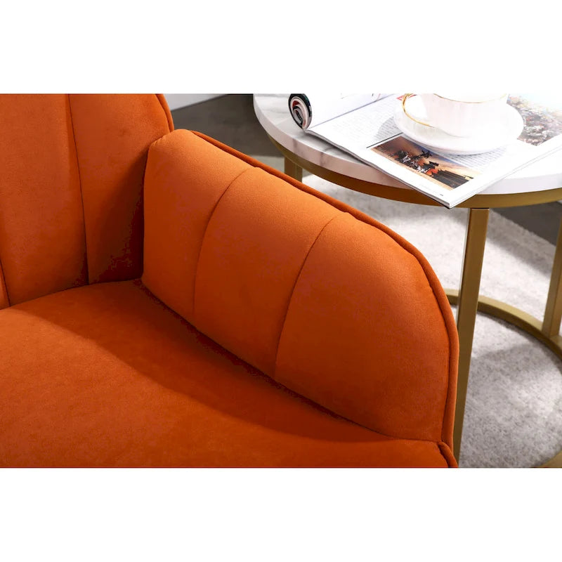 Sillón moderno con apoyabrazos anchos