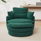 Sillón Acentual Tapizado en Terciopelo
