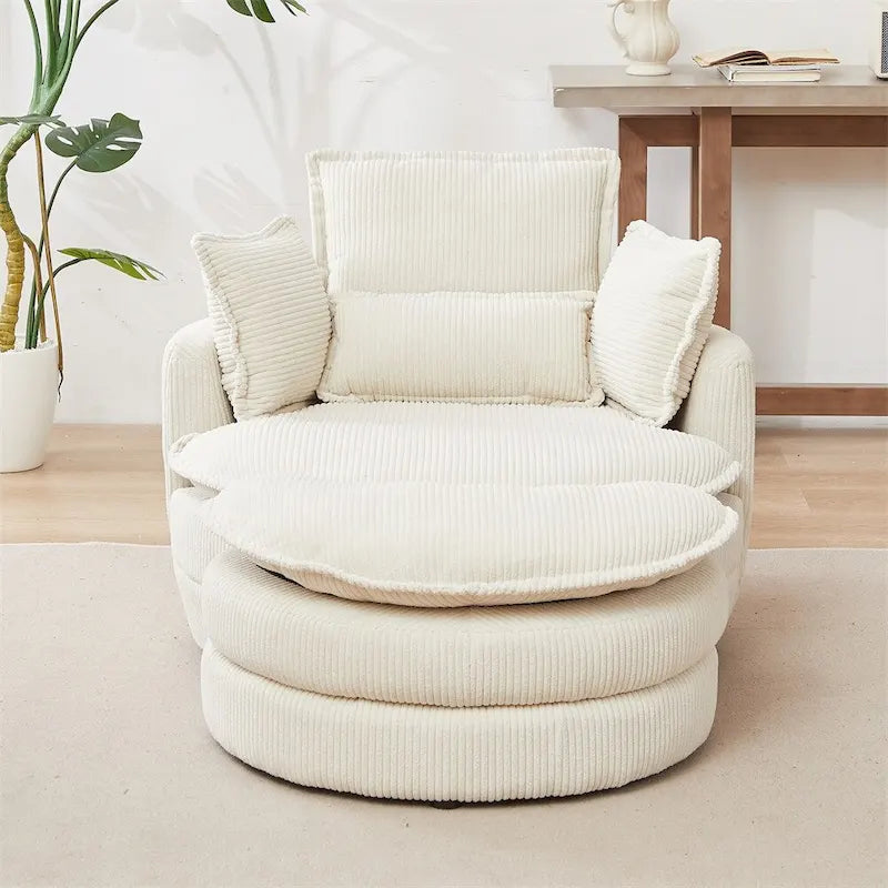 Sillón Acentual Tapizado en Terciopelo