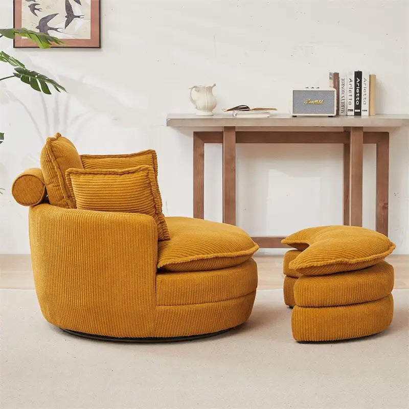 Sillón Acentual Tapizado en Terciopelo