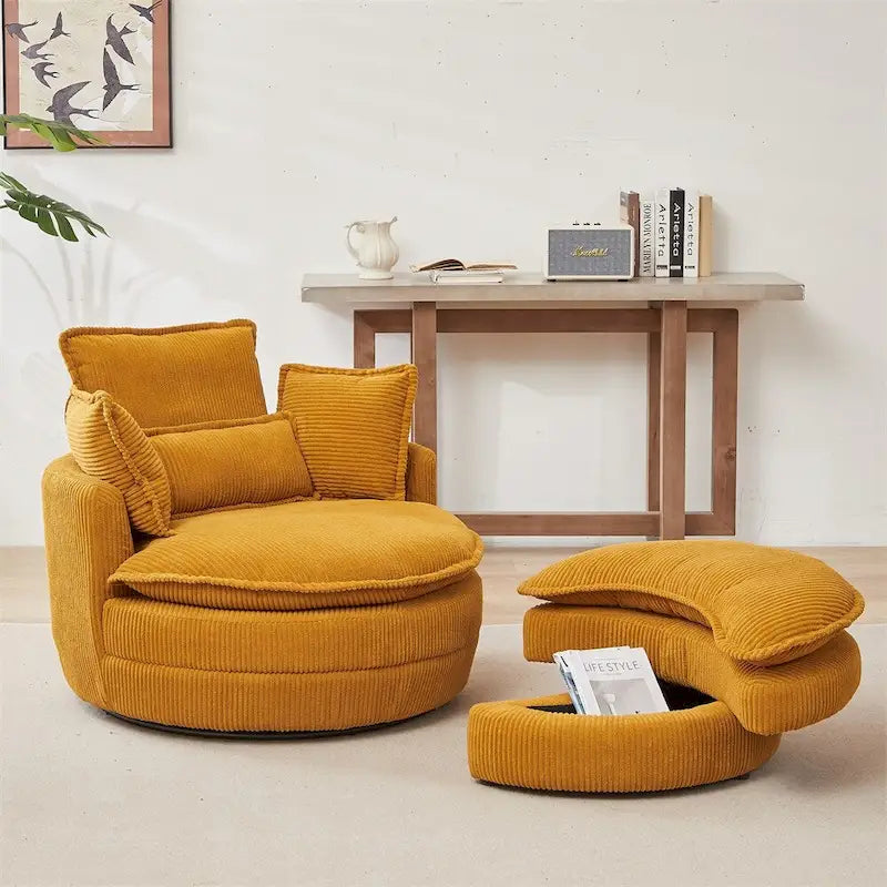 Sillón Acentual Tapizado en Terciopelo