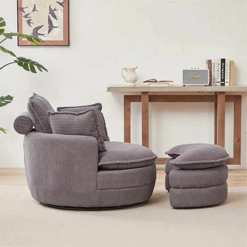 Sillón Acentual Tapizado en Terciopelo