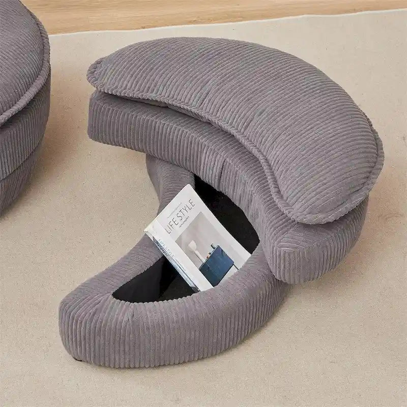 Sillón Acentual Tapizado en Terciopelo