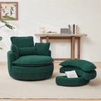 Sillón Acentual Tapizado en Terciopelo